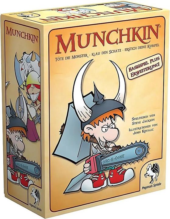 Immagine prodotto Pegasus Munchkin 1 + 2 (Tedesco, 3 - 6 Giocatori)