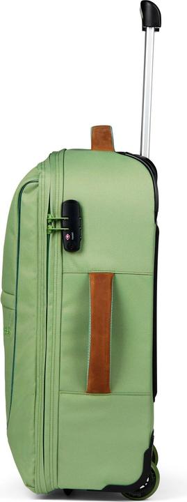 Actual product image Satch Flow S Pure Jade Green Wheeled Suitcase (31 l)