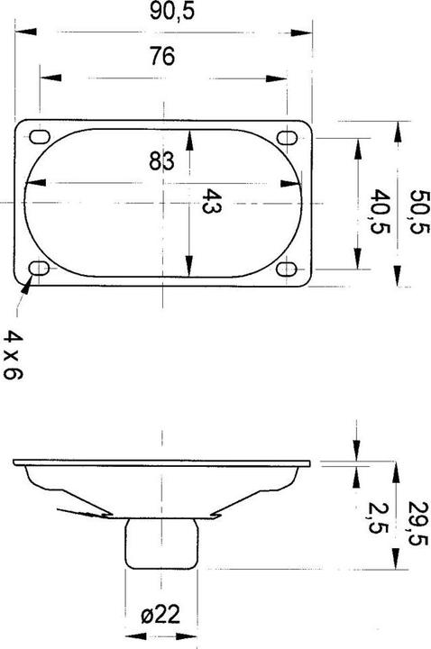 Actual product image Visaton Full range loudspeaker 3W