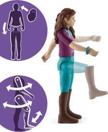 Image du produit Schleich Promenade à cheval avec 4 personnages mobiles et 4 chevaux