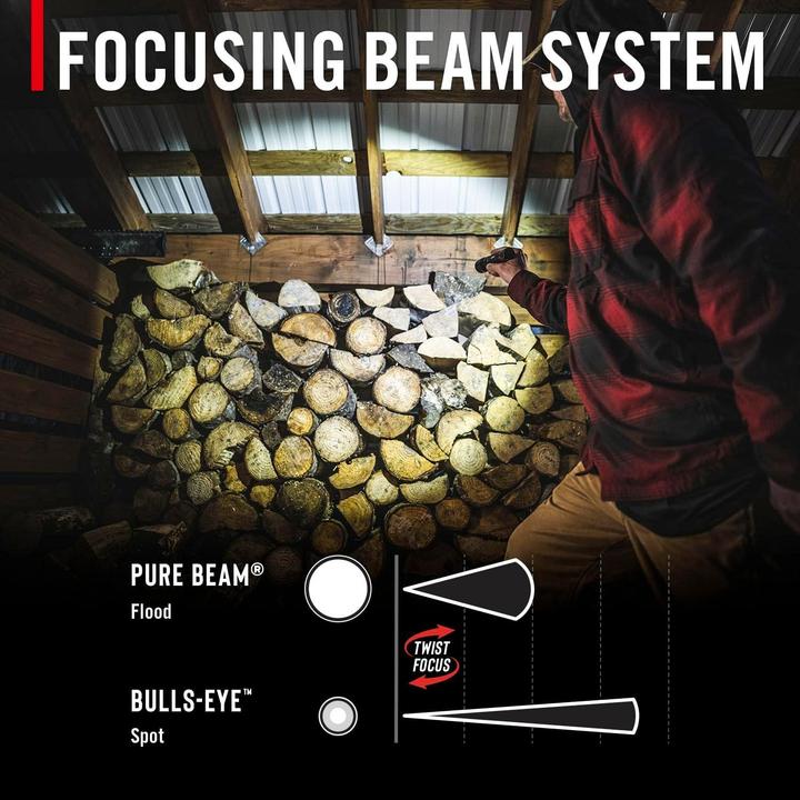 Produktbild Coast 2 Stück G60R 1000 Lumen wasserdichte wiederaufladbare Taschenlampe (1000 lm)