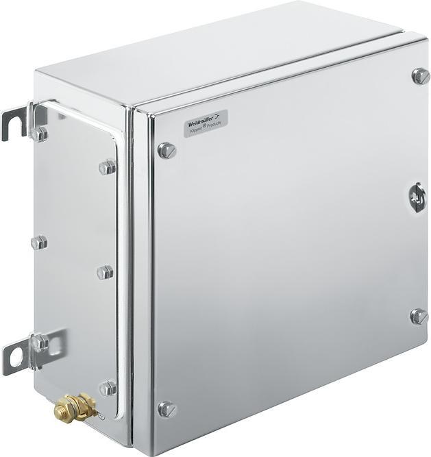 Produktbild Weidmüller Ex-Gehäuse VA IP66 260x260x150mm unbeh 1194630003 (Gehäuse)