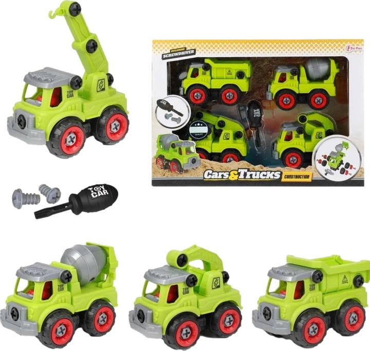 Image du produit Toi-Toys Cars & Camions Véhicules de chantier avec tournevis