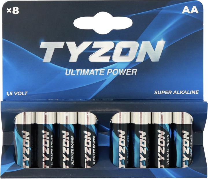 Produktbild Tyzon Batterie Ultimate Power AA 8 Stk. (8 Stk., AA, 2500 mAh)