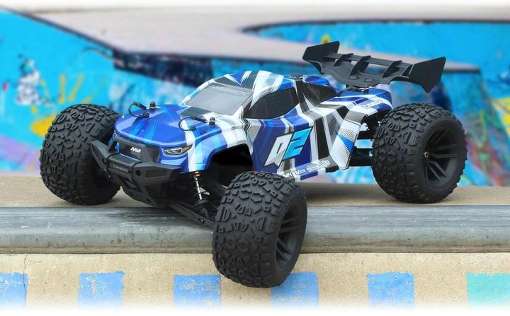 Actual product image Maverick Quantum2 XT 1/10th Stadium Truck - Blue (RTR Ready-to-Run)