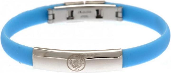 Immagine prodotto Manchester City FC Stemma Polsino in Silicone (20 cm, 100% materiale sintetico)