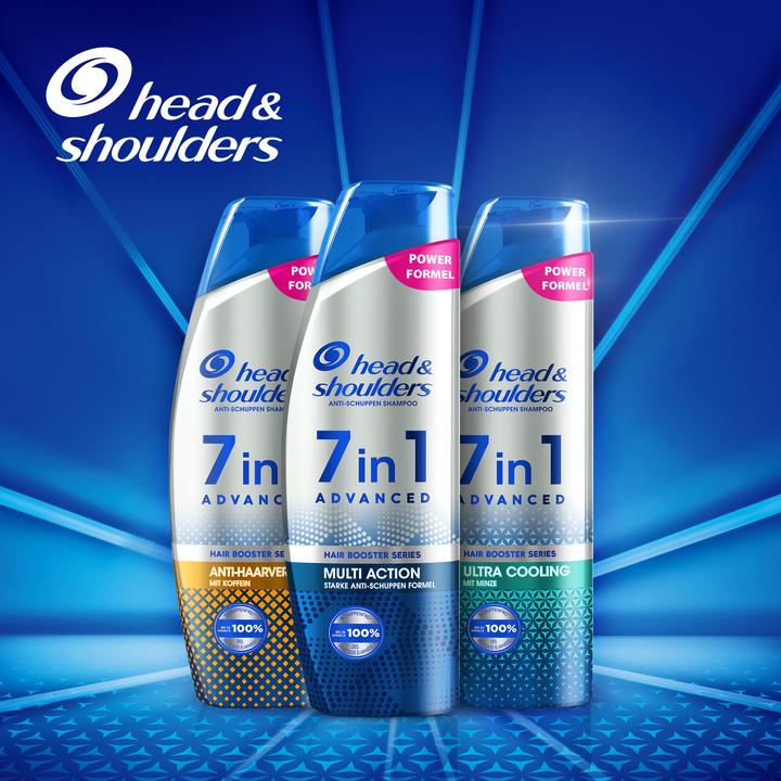 Actual product image Head & Shoulders 7in1 (250 ml, Liquid shampoo)