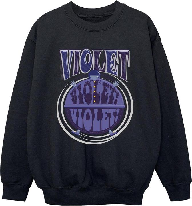 Produktbild Willy Wonka & the Chocolate Factory Violet Turning Violet Sweatshirt Jungen (140, 146)