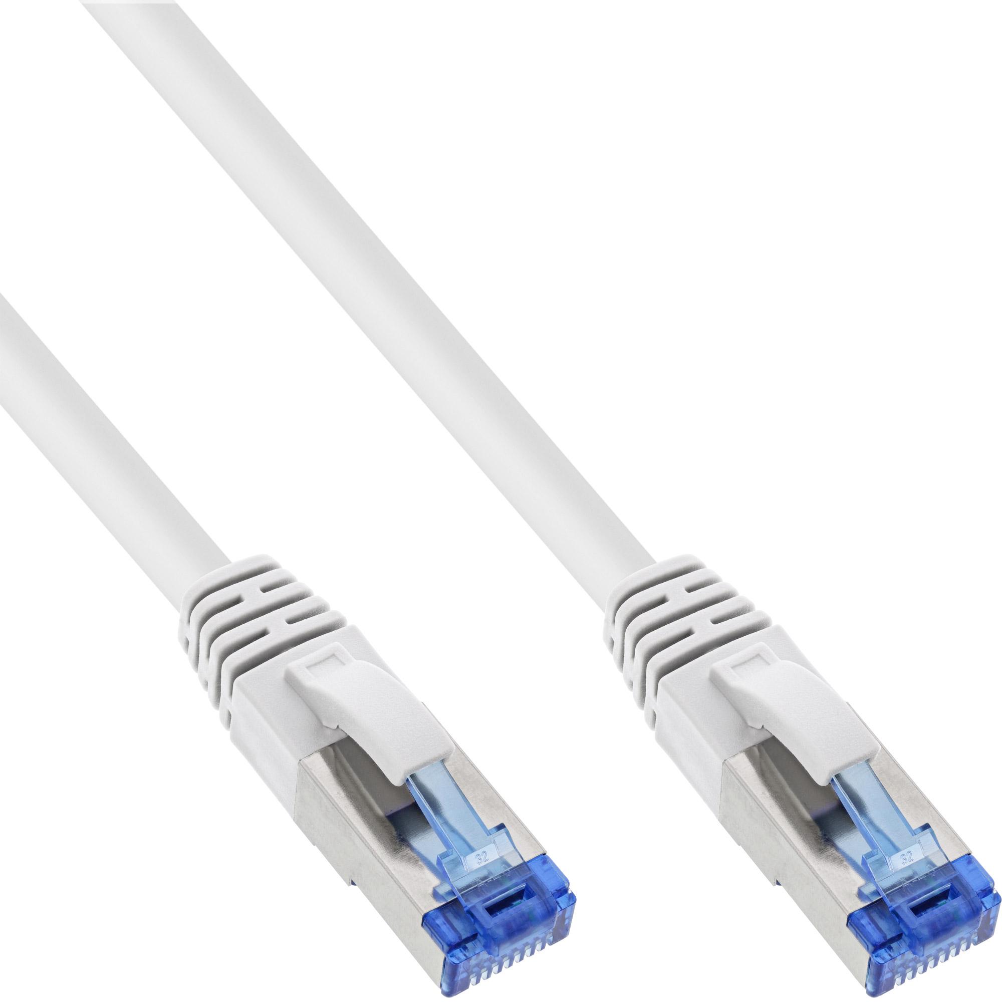 Thumbnail - Shiverpeaks S/CONN maximum connectivity Netzwerkkabel-Patchkabel, cat 6A, S/FTP, PIMF, weiss, 15,0m (S/FTP, CAT6a, 15 m)...