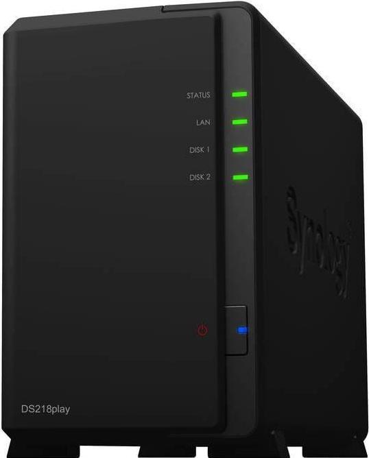 Image du produit Synology DS218play (2 x 4 To, Seagate Ironwolf)