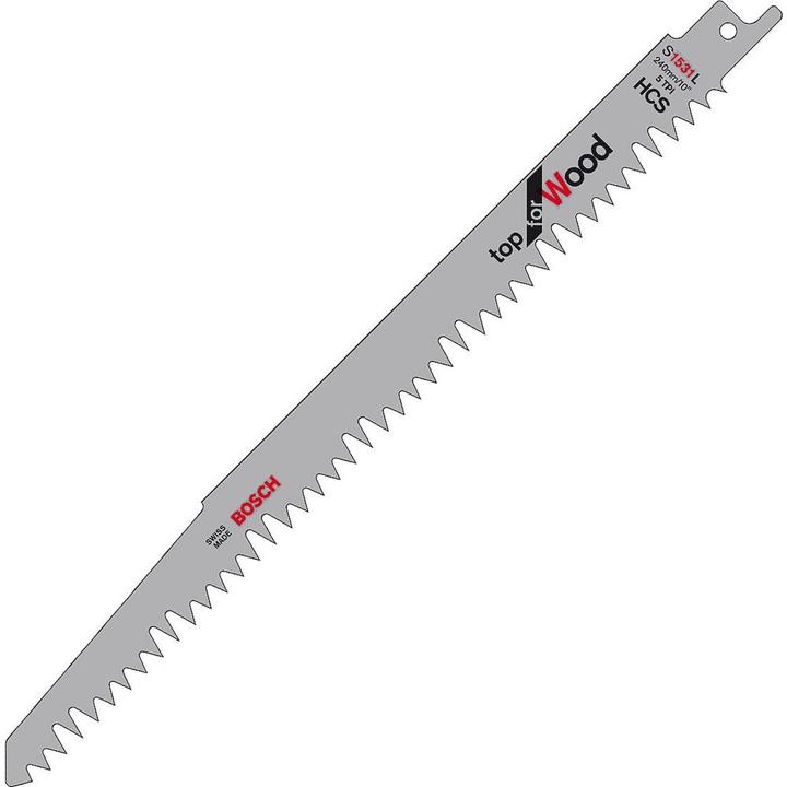 Produktbild Bosch Professional Zubehör Säbelsägeblatt S 1531 L, Top for Wood, 5er-Pack