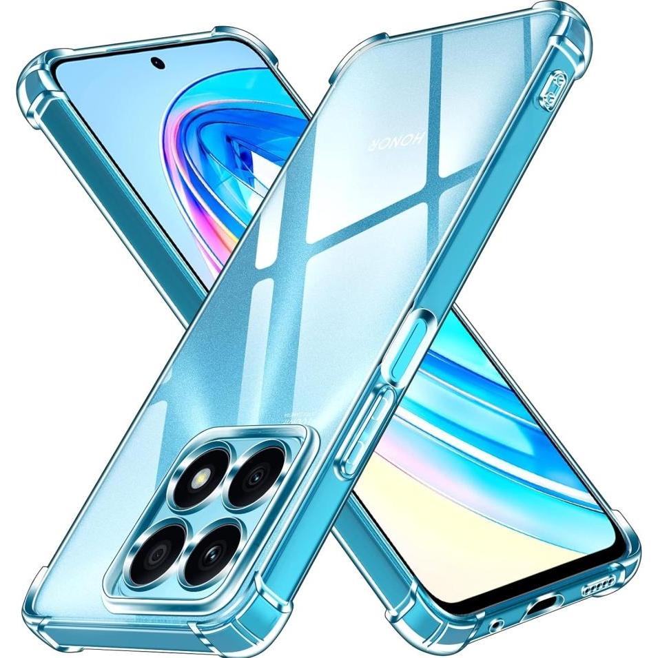 Thumbnail - Screenguard Honor X8a Hülle Crystal Soft Airbag Bumper (Honor X8a), Smartphone Hülle, Transparent