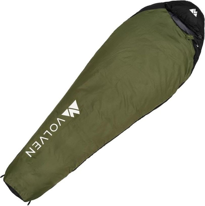 Volven Superlight II Schlafsack - Olive - Links (75 cm)