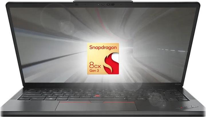 Actual product image Lenovo Qualcomm Snapdragon 8cx Gen 3Win 11 ProIntegrated Qualcomm Adreno 690 GPU16 GB RAM256 GB SSD M.2 224 (13.30", 256 GB, 16 GB, Eng. Int., Snapdragon 8cx Gen 3)