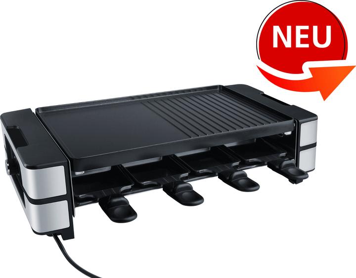 Produktbild Steba RC 180 Raclette 8 Pfännchen Grillfläche 12,5x53,5x24cm