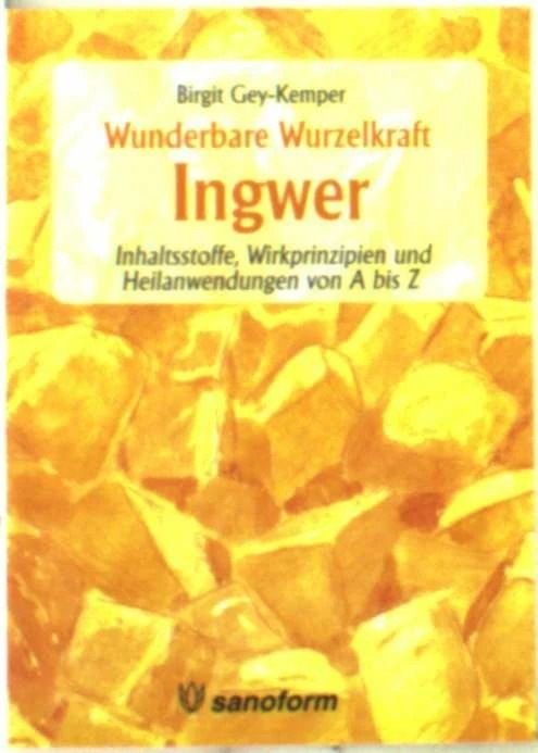 Produktbild Wunderbare Wurzelkraft Ingwer (Deutsch, Birgit Gey-Kemper, 2000)