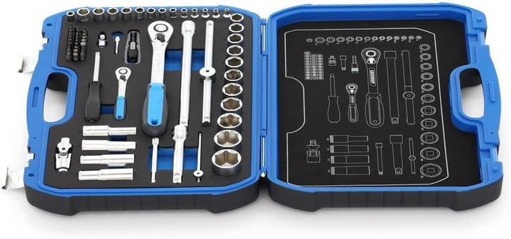 Productafbeelding Gedore Dopsleutelset 1/4"+1/2" 69 stuks (32 mm, 19 mm, 6 mm, 12 mm, 24 mm, 14 mm, 22 mm, 16 mm, 23 mm, 10 mm, 21 mm, 18 mm, 27 mm, 7 mm, 31 mm, 17 mm, 11 mm, 5 mm, 15 mm, 26 mm, 30 mm, 8 mm, 28 mm, 9 mm, 29 mm, 13 mm, 20 mm, 25 mm, 4 mm)