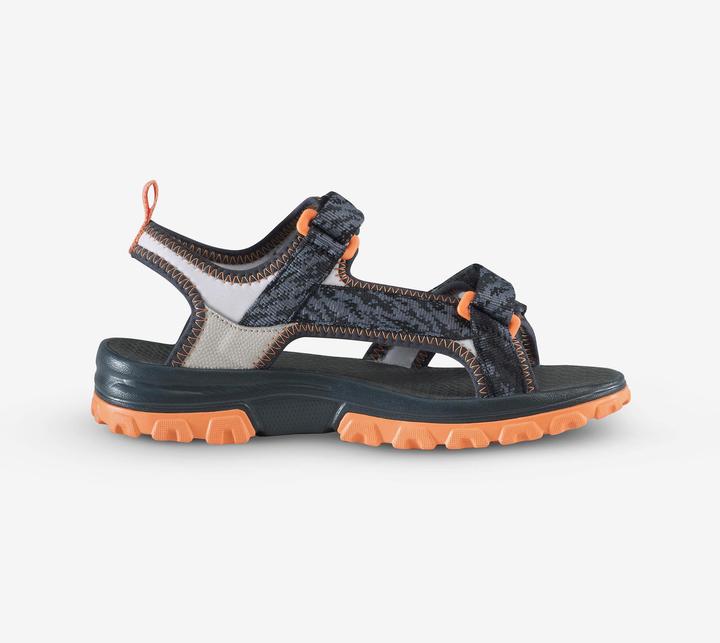 Actual product image Quechua Sandalen Kinder Wandern - NH500 grau/schwarz (31)