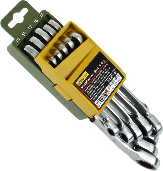 Produktbild Proxxon Micro-Speeder-Satz (10 mm, 11 mm, 12 mm, 13 mm, 14 mm, 16 mm, 17 mm, 18 mm, 19 mm, 8 mm)