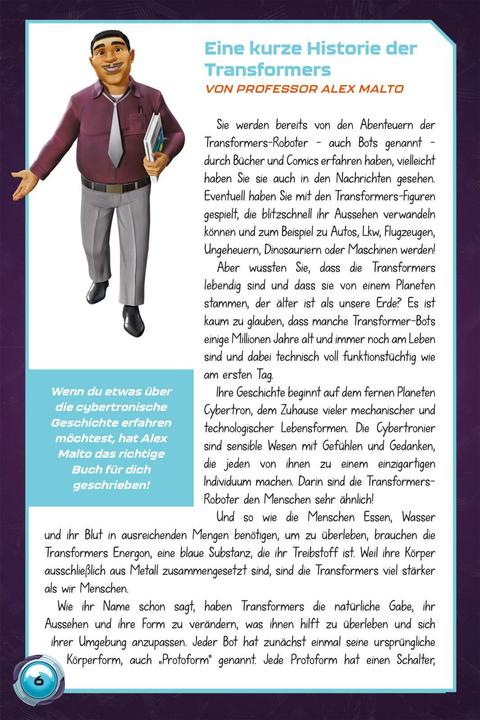 Produktbild Transformers Earthspark: Der offizielle Guide (Deutsch, 2025)