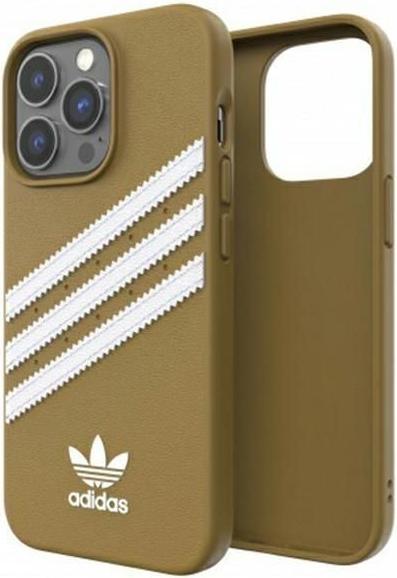 Actual product image Adidas OR Molded PU iPhone 13 Pro Max 6.7 quot beige gold (Apple iPhone 13 Pro Max)