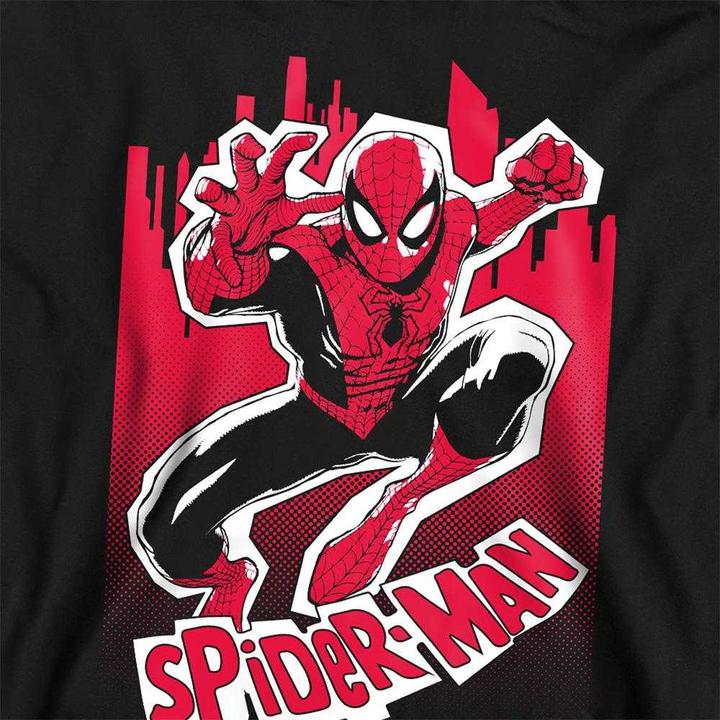 Produktbild Spiderman NYC Kapuzenpullover Zum Überziehen (116)