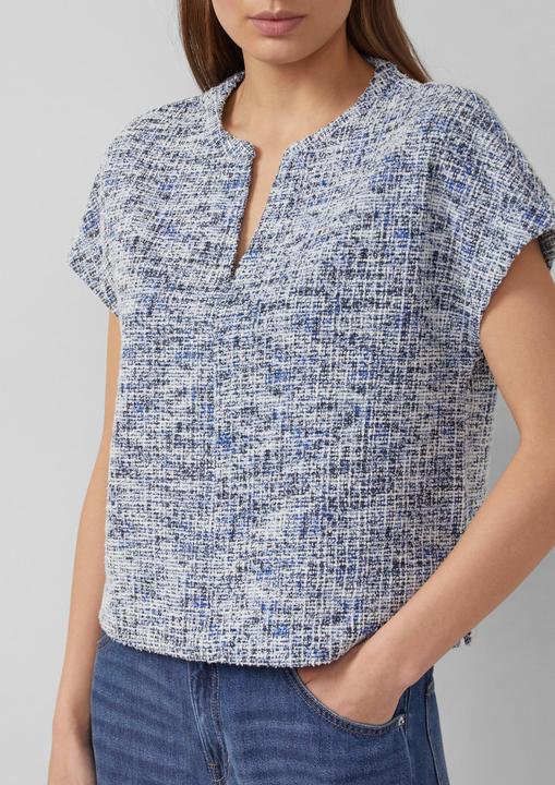 Produktbild s.Oliver Sweatshirt im Relaxed Fit aus Bouclé (34)