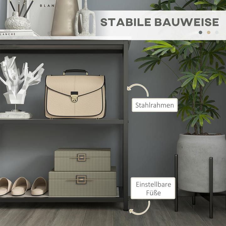 Image du produit Homcom Table console (100 x 30 x 80 cm)