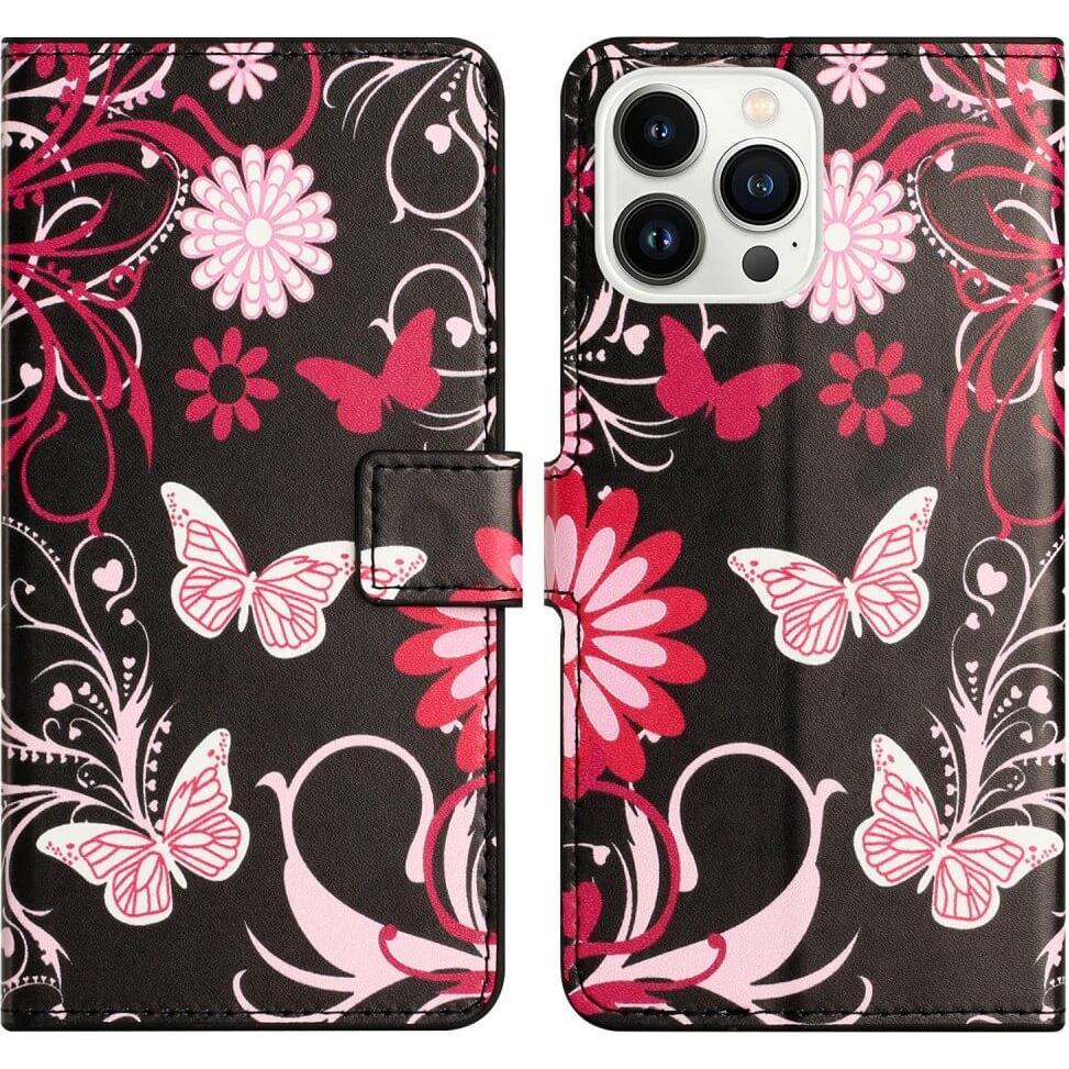 Cover-Discount iPhone 16 Pro Max - Handyhülle mit stilvollem Motiv (Apple iPhone 16 Pro Max), Smartphone Hülle, Schwarz