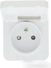 Nedis SmartLife Smart plug Zigbee 3.0 | IP44 | Power meter | 3680 W | France / Type E (CEE