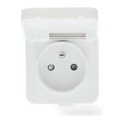 Nedis, Smart Plug, SmartLife Smart Stecker Zigbee 3.0 IP44 Leistungsmesser 3680 W Frankreich / Typ E (CEE