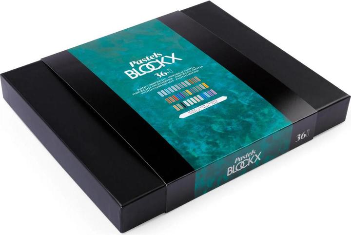 Produktbild BlockX Holzbox 36 Pastelle - Schnee (36 x)