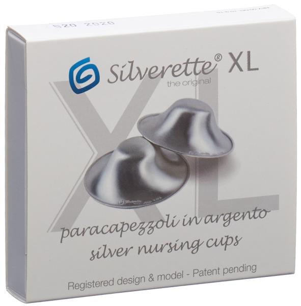 Actual product image Silverette Still-Silberhütchen XL ø5cm (XL)
