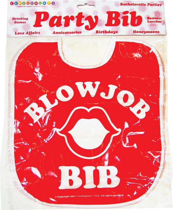 Produktbild Little Genie Productions Blow Job Bib - Novelty Gag Gift