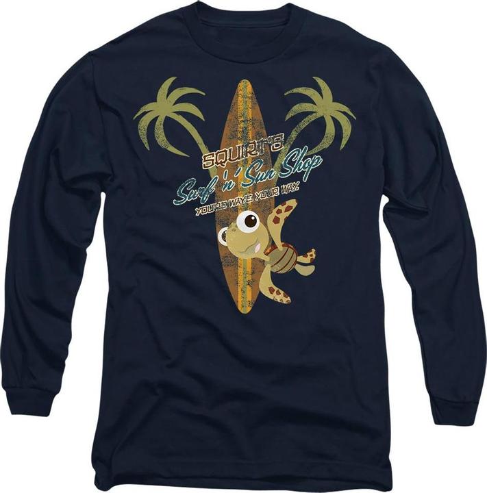 Actual product image Finding Nemo Unisex Adult Surf N Sun Shop T-Shirt (M)