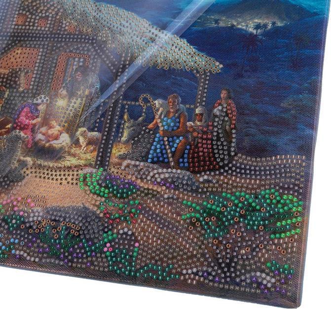 Immagine prodotto Craft Buddy Kit artistico di cristallo Presepe 30 x 30 cm