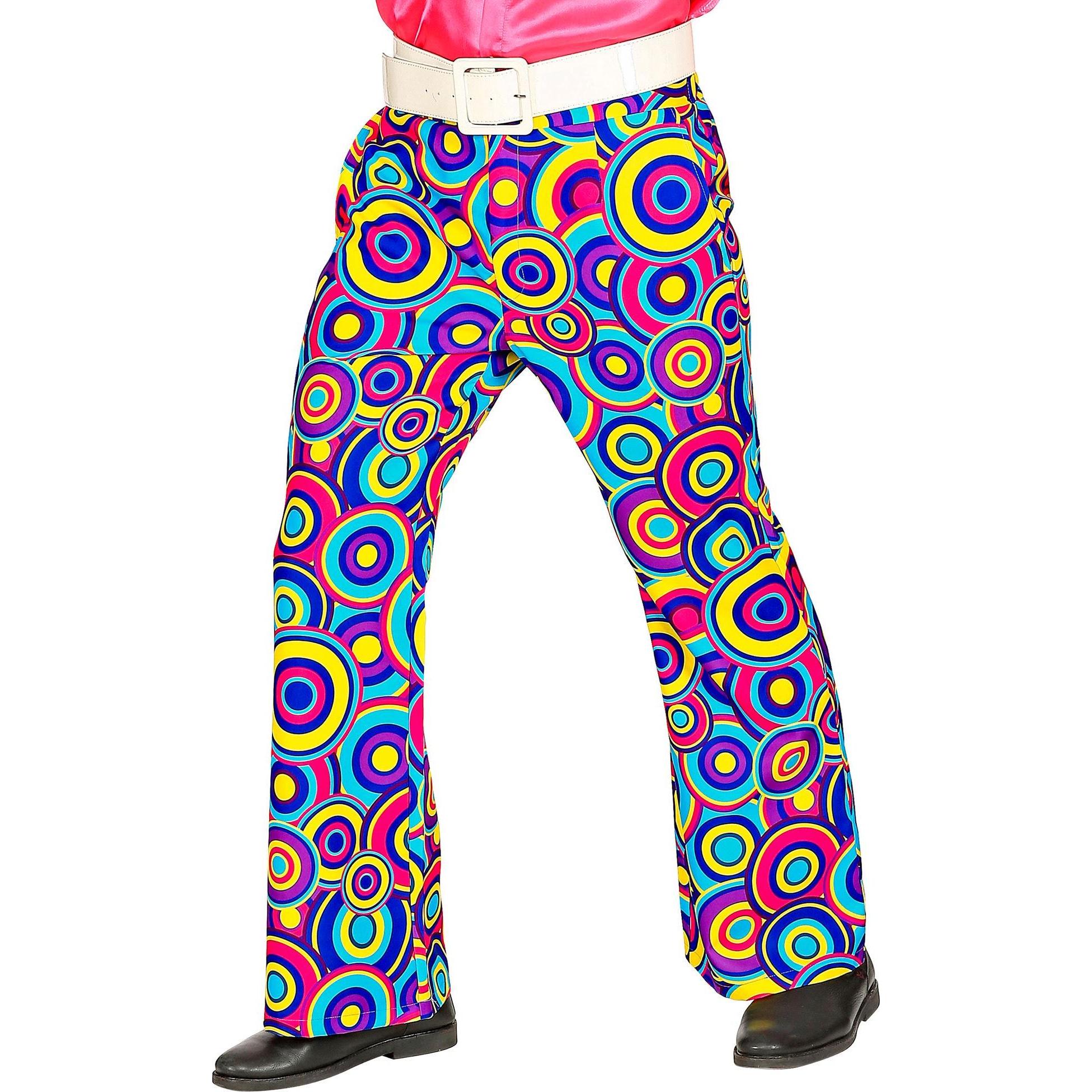 Thumbnail - Widmann Hose 70er Jahre Bubbles blau (L)