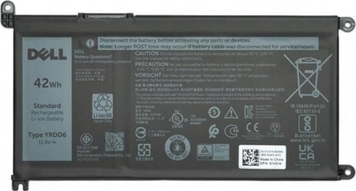 Image du produit Dell Batterie, 42WHR, 3 Cellule (3 cabines)