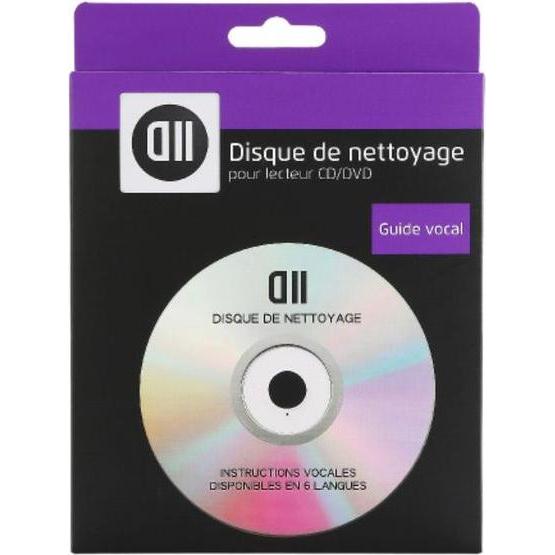 D2 Diffusion Nettoyant pour lecteurs CD et DVD compatible, Disco ottico