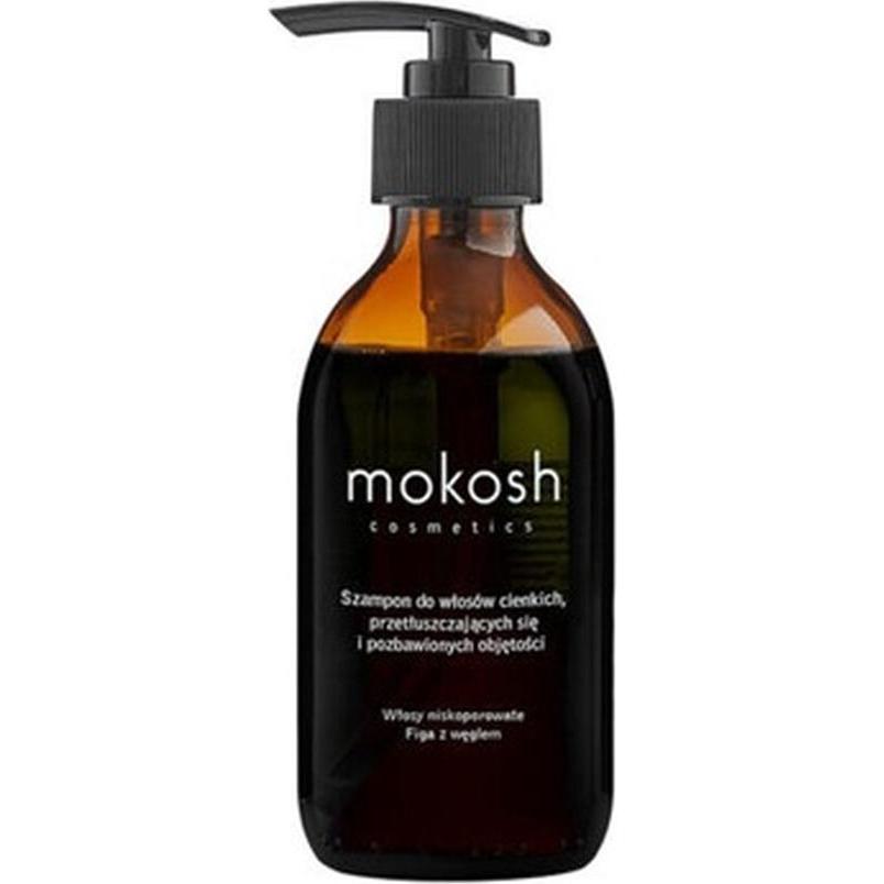 Mokosh Shampoo für Haar mit geringer Porosität Feige und Holzkohle 200ml (200 ml) (52767675)