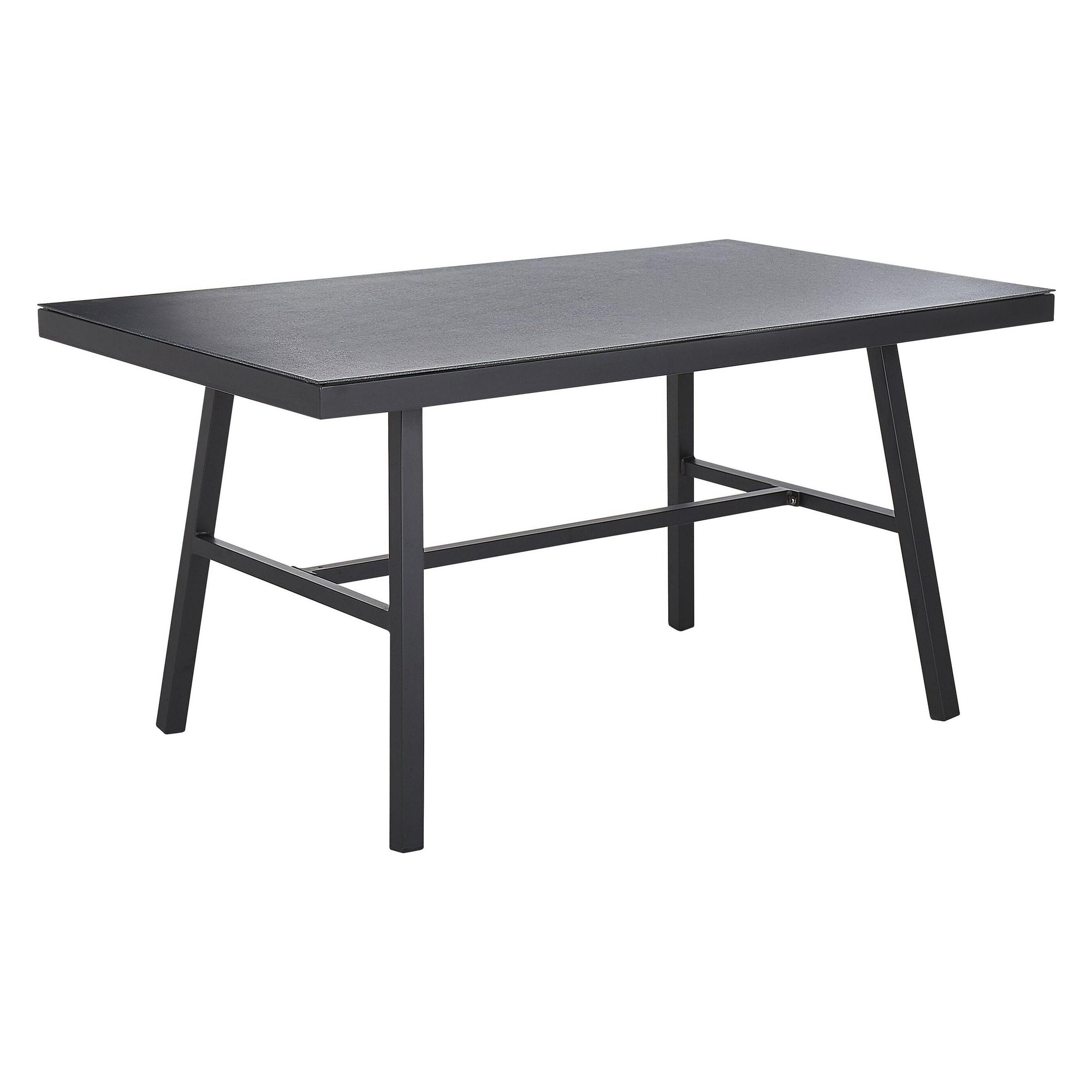 Beliani, Tuintafel + Balkontafel, Canetto (150 X 90 X 76 cm)