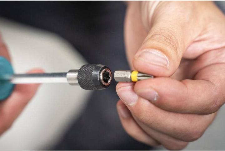 Produktbild wolfcraft 1 Handschraubendreher mit Bitaufn. 197mm (Innensechskant)