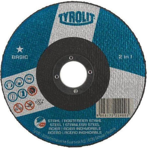 Tyrolit, Sägeblatt, BASIC* skaereskive 230 x 1,9 x 22,23 A 46 Q- BFB - (25 stk.)