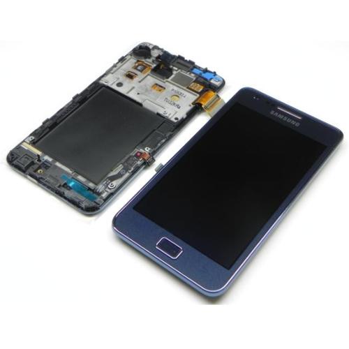 Thumbnail - Samsung Mea Front Octa LCD Blue/Grey (Display), Mobilgerät Ersatzteile, Blau