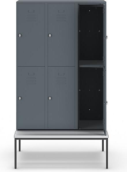 Actual product image Wolf Half height wardrobe with bench base (120 cm, 214 cm)