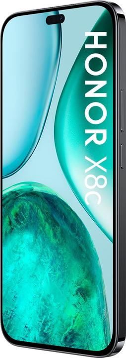 Actual product image Honor X8c (256 GB, Black, Midnight Black, 6.70", Dual SIM, 4G)