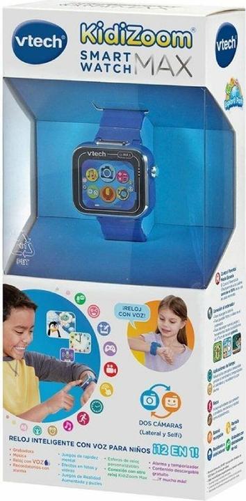 Actual product image VTech Infant's Watch Kidizoom Smartwatch Max 256 MB Interactive Blue