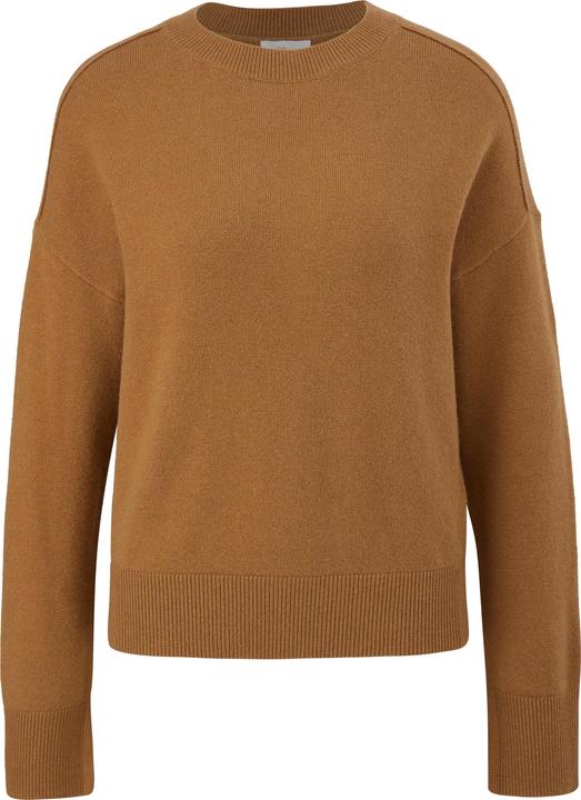 Actual product image s.Oliver Strickpullover Pullover mit geschlitztem Ärmelsaum (36)