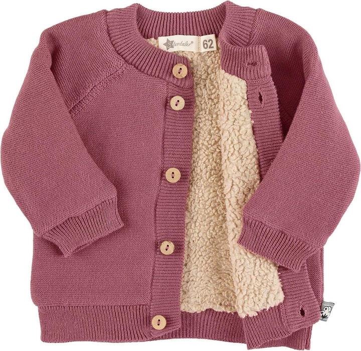 Image du produit Sterntaler Cardigan doublé coeur rose Gr. 80 (80)