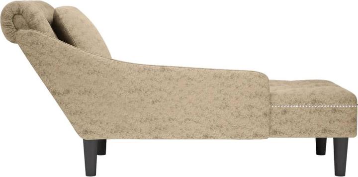 Produktbild vidaXL Chaiselongue Lounge Sofa Recamiere mit Rechter Armlehne Kunstleder (Recamiere)